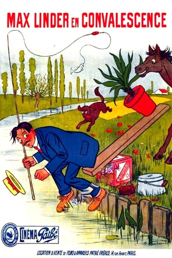 Poster de Curta Max Is Convalescent (1911)