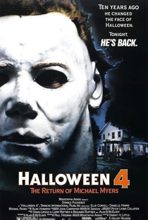 Halloween 4: O Retorno de Michael Myers - Poster / Capa / Cartaz - Oficial 2