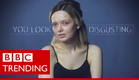 'You look disgusting' - Interview with beauty blogger who shamed bullies - BBC Trending