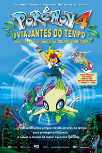 Pokémon, O Filme 4: Viajantes do Tempo - Poster / Capa / Cartaz - Oficial 1
