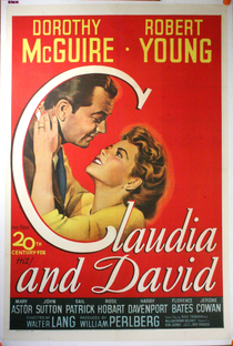 Cláudia e David  - Poster / Capa / Cartaz - Oficial 1