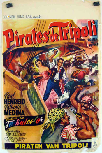 Poster de Filme Corsários de Trípoli (1955)