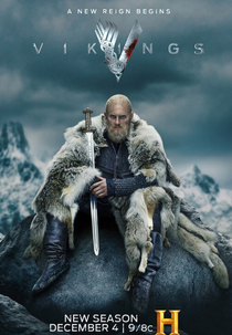 Atriz islandesa Ragga Ragnars marca o 5º ano da série 'Vikings' - Estadão