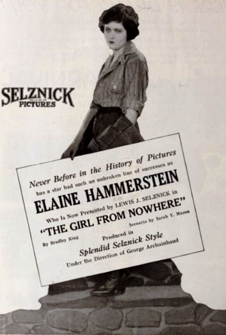Poster 1 de Filme The Girl from Nowhere (1921)