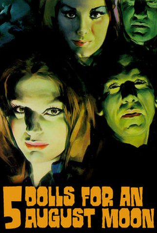 Poster 3 de Filme Cinco Bonecas Para a Lua de Agosto (1970)