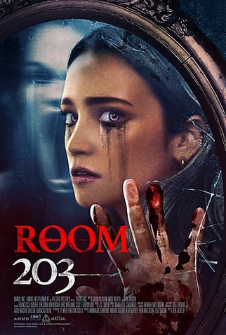 Poster 2 de Filme A Maldição do Quarto 203 (2022)