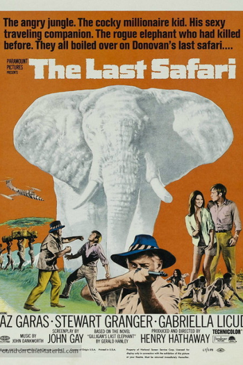 Poster de Filme O Último Safari (1967)