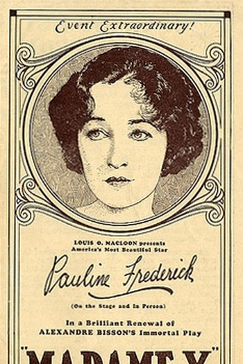 Poster de Filme Madame X (1920)