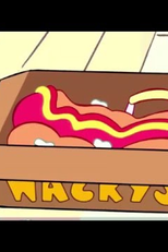 Novelty Backpack (Wacky Sack Hot Dog Duffel Bag)