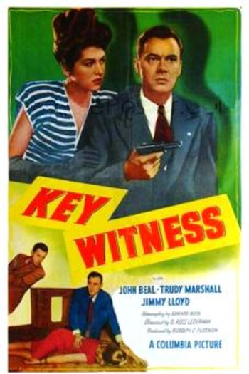 Poster de Filme Key Witness (1947)