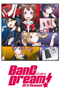 BanG Dream! (3ª Temporada) - Poster / Capa / Cartaz - Oficial 2