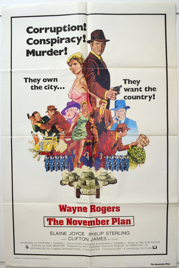 Poster de Filme Complô em Novembro (1977)