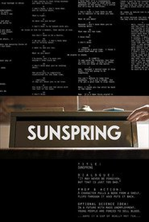 Sunspring - Poster / Capa / Cartaz - Oficial 1