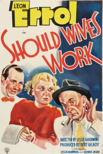 Poster de Curta Should Wives Work? (1937)