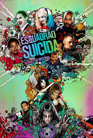 Poster 67 de Filme Esquadrão Suicida (2016)