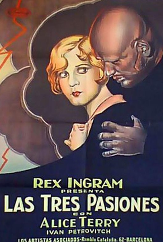 Poster 1 de Filme As Três Paixões (1928)