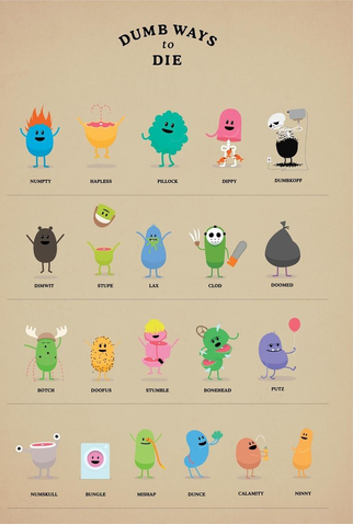 Poster 2 de Curta Maneiras Estúpidas de Morrer (2012)