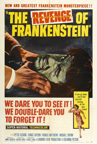 Poster 2 de Filme A Vingança de Frankenstein (1958)