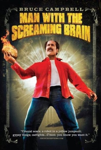 Poster 3 de Filme Man With the Screaming Brain (2005)
