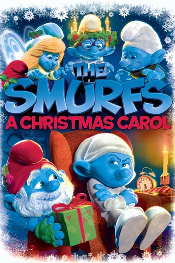Poster de Curta Os Smurfs e O Conto de Natal (2011)