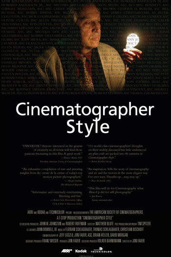 Poster de Filme Cinematographer Style (2006)