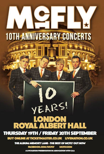McFLY - 10th Anniversary - Live At Royal Albert Hall - Poster / Capa / Cartaz - Oficial 1
