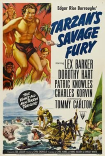 Tarzan e a Fúria Selvagem - Poster / Capa / Cartaz - Oficial 1