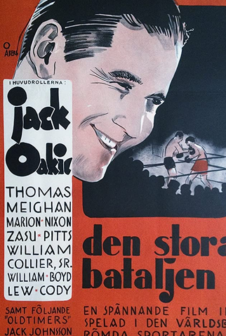 Poster 1 de Filme Nos Bastidores do Esporte (1932)