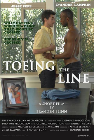 Poster 1 de Curta Toeing the Line (2013)