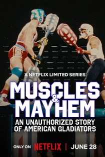 Músculos e Confusão: A História Por Trás de American Gladiators - Poster / Capa / Cartaz - Oficial 1