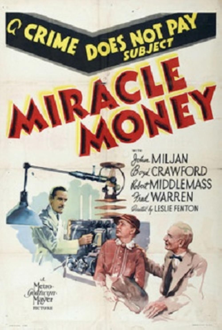 Poster 1 de Curta Miracle Money (1938)