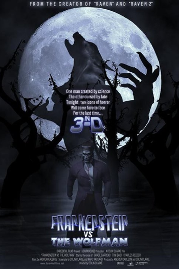 Poster de Curta Frankenstein Vs The Wolfman (2008)