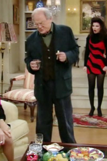 Poster de Episódio The Nanny Behind the Man (1995)