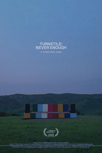 Poster de Filme Turnstile - Never Enough (2025)