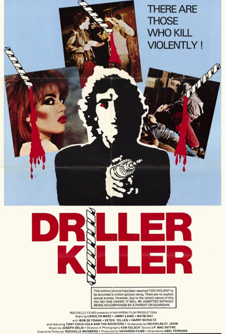 Poster 1 de Filme O Assassino da Furadeira (1979)