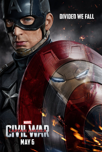 Capitão América: Guerra Civil - Poster / Capa / Cartaz - Oficial 3