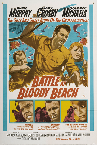 Poster 1 de Filme Sangue na Praia (1961)