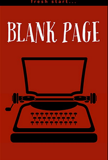 Blank Page - Poster / Capa / Cartaz - Oficial 1