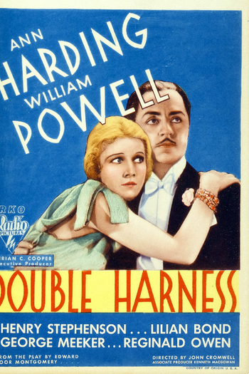 Poster de Filme Double Harness (1933)