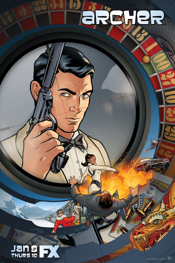 Poster de Série Archer (6ª Temporada) (2015)