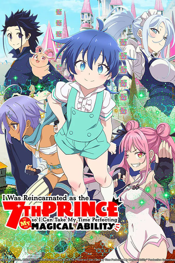 de Série Tensei shitara Dainana Ouji Datta node, Kimama ni Majutsu wo Kiwamemasu (1ª Temporada) (2024)