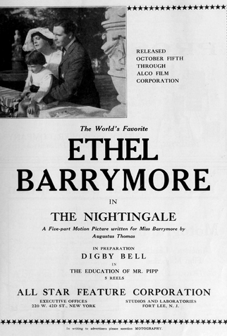 Poster 1 de Filme The Nightingale (1914)