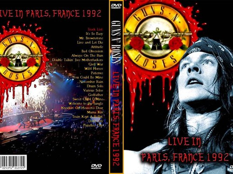 Foto 1 de Guns N' Roses- Live In Paris