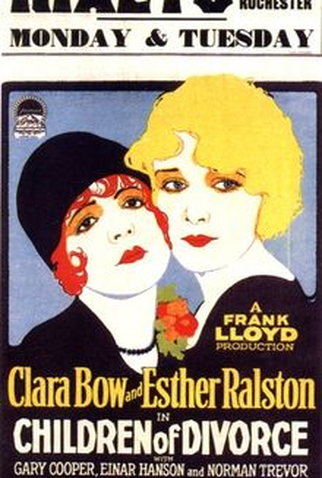 Poster 1 de Filme Filhos do Divórcio (1927)