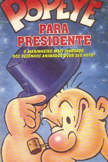 Poster de Curta Popeye Para Presidente (1956)