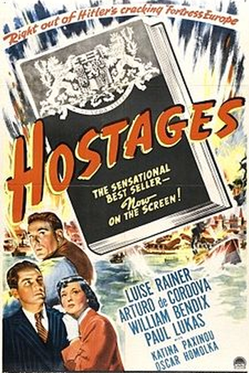 Poster de Filme Reféns (1944)