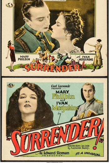 Poster de Filme Surrender (1927)