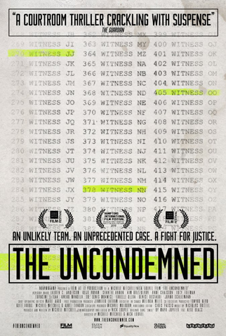 Poster 1 de Filme The Uncondemned (2015)