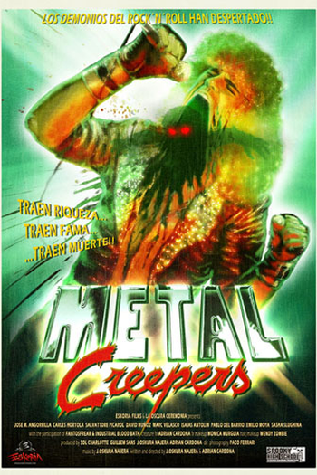 Poster de Curta Metal Creepers (2011)