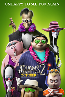 A Família Addams 2: Pé na Estrada - Poster / Capa / Cartaz - Oficial 2